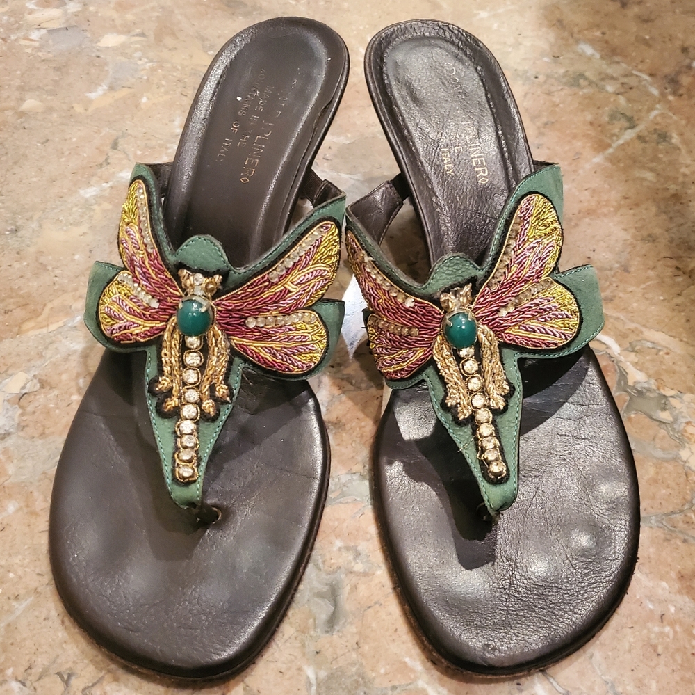 Donald J. Pliner Dragonfly 2.25” Heeled Sandals